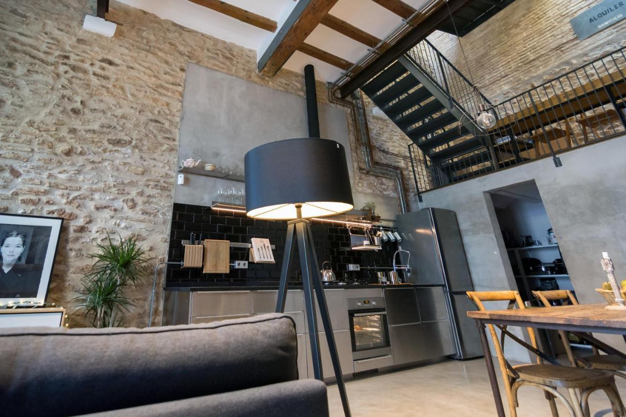 Increible Loft De Diseno En Casco Antiguo Ampostaアパートメント エクステリア 写真